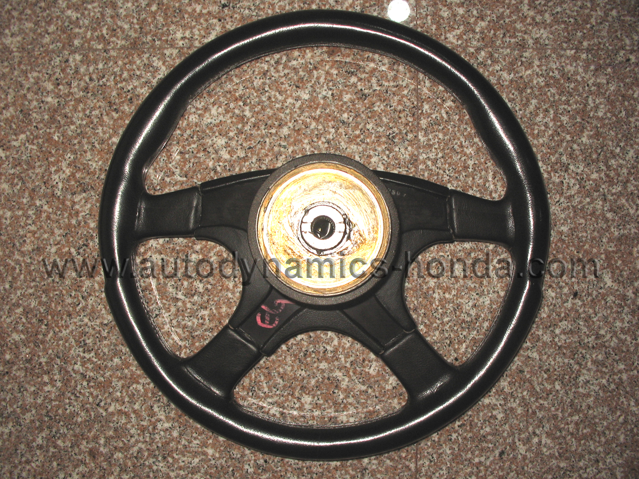 JDM 92 95 Honda Civic EG6 Momo Leather Steering Wheel